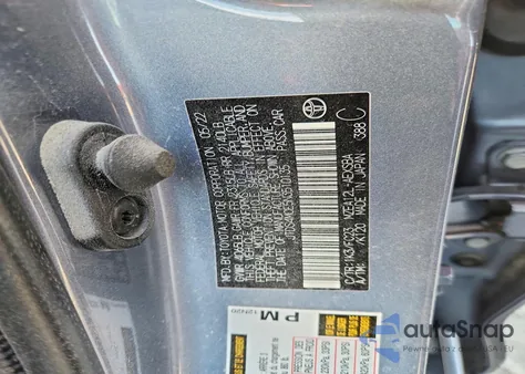 2022 Toyota Corolla Se z USA, uszkodzony, nr VIN JTDS4MCE5N3510135